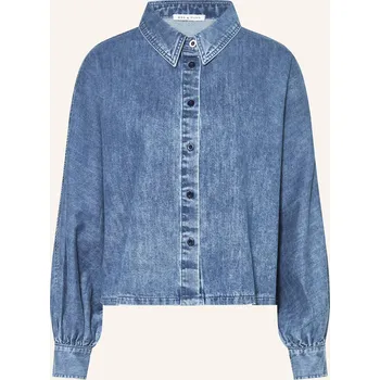 Dámská halenka Mrs & Hugs Dámská Džínová Košile, tmavě modrá, 42