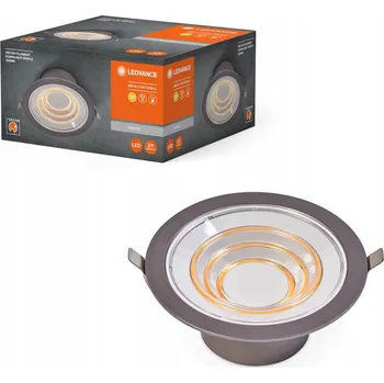 LEDVANCE DECOR FIL DL RIPPLE stropní svítidlo, stříbrné, 9W, 850lm