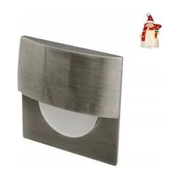 Nástěnné svítidlo Kulaté očko AZzardo šedé