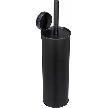 WC štětka NÁDOBA / DRŽÁK NA WC ŠTĚTKU NA ZEĎ, PAVIA, MONTÁŽ BEZ VRTÁNÍ, WENKO