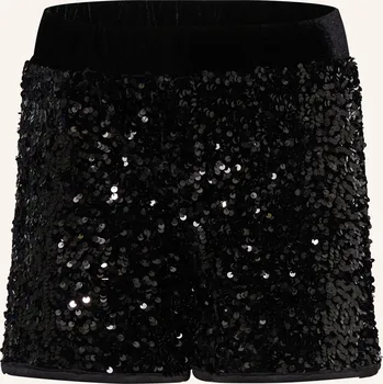Dámské kraťasy Only Dívčí Šortky S Flitry, černá, 146