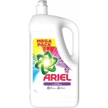 Prací gel Tekutý prací prostředek na barevné prádlo Ariel 4,5 l 90 praní