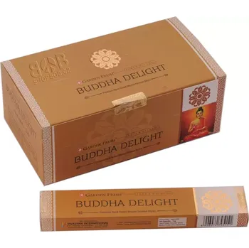 Vonná tyčinka Garden Fresh Buddha Delight indické vonné tyčinky 12 krabiček. Množstevní sleva.