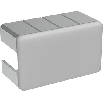 Stavební profil Alusic Záslepka profilu 30x50, šedá