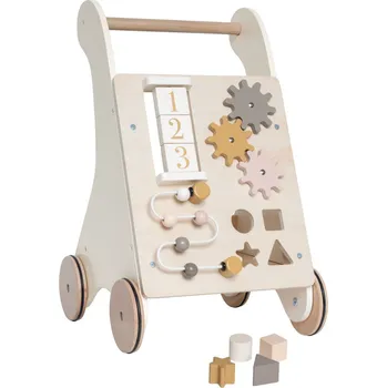 Dětské chodítko JaBaDaBaDo Aktivní chodítko přírodní - BAZAR