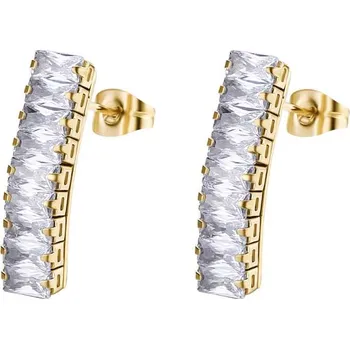 Náušnice Náušnice Brosway Desideri zlaté s čirými zirkony