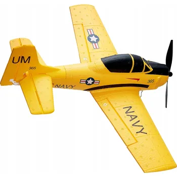 autíčko VEVOR Dálkově Ovládané Letadlo 38 CM s Rádiovým Řídícím Systémem 2,4GHz