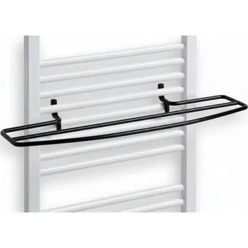 Benco Sušák na žebřinový radiátor - černý- 1 sušící tyč