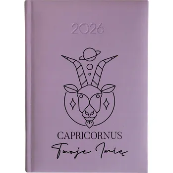 Kalendář Knižní kalendář 2026 A5 FunnyCase fialový