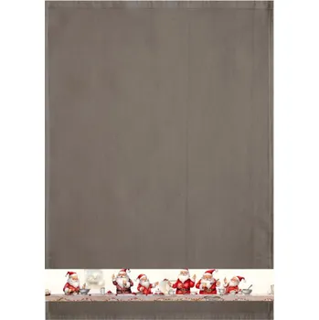 Utěrka Framsohn Vánoční utěrka vánoční kuchaři hnědá