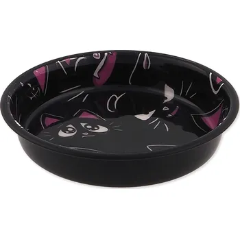 miska pro kočku Miska Magic Cat s kočkami černá 13cm, 250ml