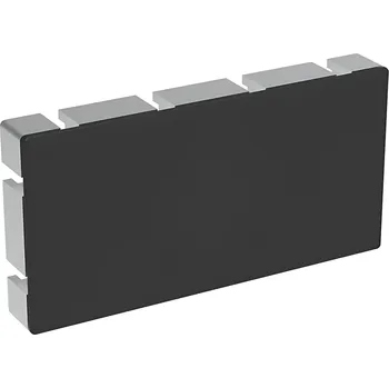 Stavební profil Alusic Záslepka profilu AC 45-8, 90x180, černá