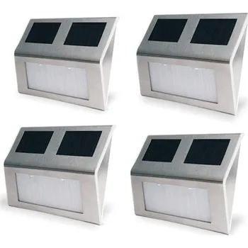 Venkovní osvětlení Venkovní solární lampa na zed' - 4 ks