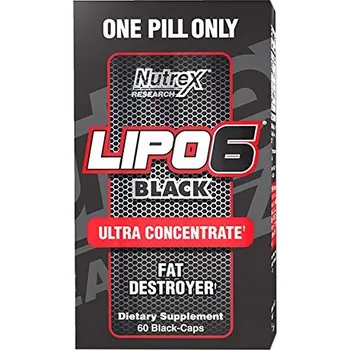Spalovač tuku Nutrex Lipo 6 Black Ultra concentrate - 60 kapslí