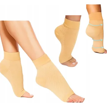 KRÁTKÉ KOMPRESNÍ PONOŽKY 2 KS BEZŠPRTÝCH KOMPRESNÍCH ELASTICKÝCH PONOŽKY