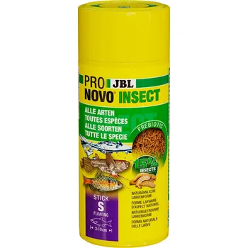 Krmivo pro rybičky 250ml JBL ProNovo Insect Stick S