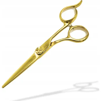 Kadeřnické nůžky ARTE Kadeřnické nůžky UB-55 zlaté 5,5"