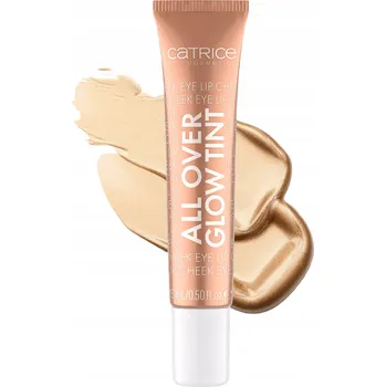 Přípravek na tvář Jeden krémový rozjasňovač Catrice zlatý 20 g