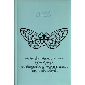 Kalendář Knižkový kalendář 2026 A5 FunnyCase modrý