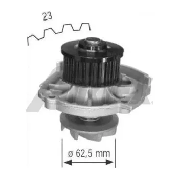 Vodní pumpa motoru Vodní čerpadlo, chlazení motoru AIRTEX 1661
