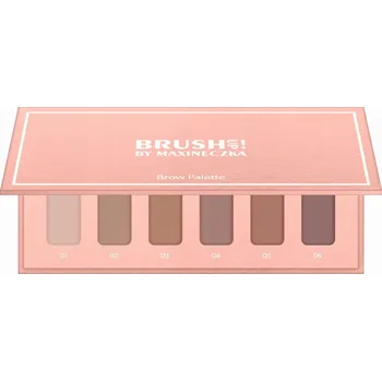 Přípravek na oči Brush Up! by Maxineczka paletka stínů na obočí brow palette 7,5g