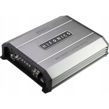 Zesilovač do auta HiFonics ZXT5000/1 - jednokanálový zesilovač, výkon RMS 1 x 5000 W