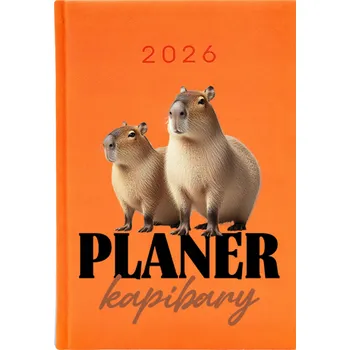 Diář Knižní kalendář 2026 A5 FunnyCase vícebarevný