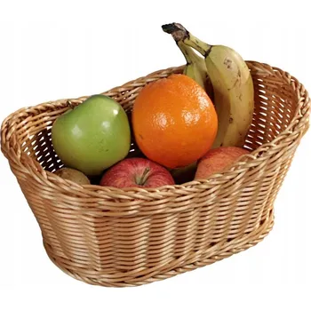 Obraz Koš na ovoce plast hnědý