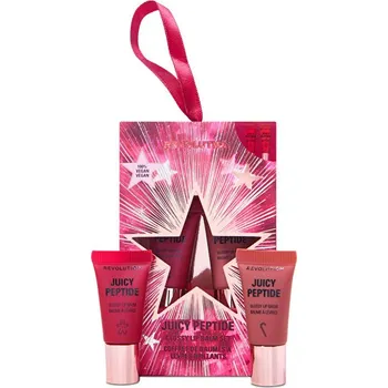 Péče o rty Dárková sada Juicy Peptide Mini Lip Balm Gift Set