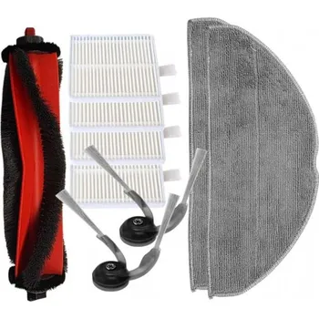 Sada příslušenství pro robotický vysavač HEPA filtry, kartáče k vysavači ROBOROCK Q7 TF+ a mopy, 9ks sada