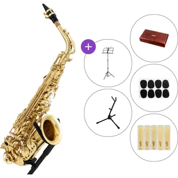 Saxofon Latone LAS 600 Classic Gold SET Alto saxofon