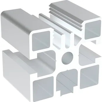 Stavební profil Alusic Hliníkový profil AC 45-8, 45x45, pro panely