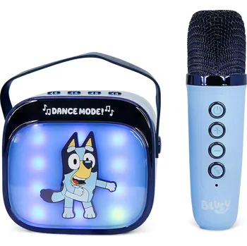 Audio OTL Technologies Bluey PopSing LED Karaoke Speaker with Mic