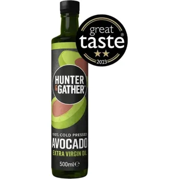 Rostlinný olej Hunter & Gather Extra panenský avokádový olej, 500 ml