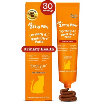 Zesty Paws Urinary & Renal Care Paste (75 g) na podporu močových cest