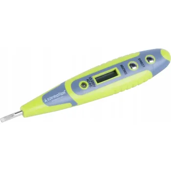 Zkoušečka Zkoušečka napětí DC/AC s LCD displejem 12-250V