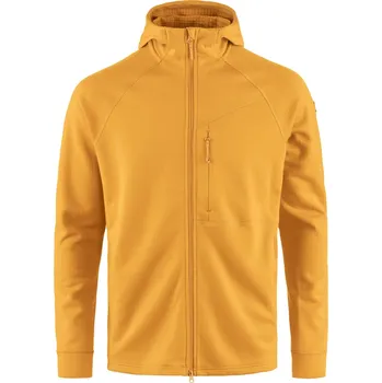Pánská mikina Fjallraven Abisko Grid Fleece Hoodie M - Mustard Yellow M