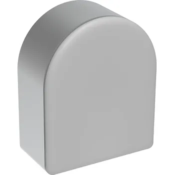 Stavební profil Alusic Záslepka profilu pro dvířka AC 45-8, 45x55, šedá