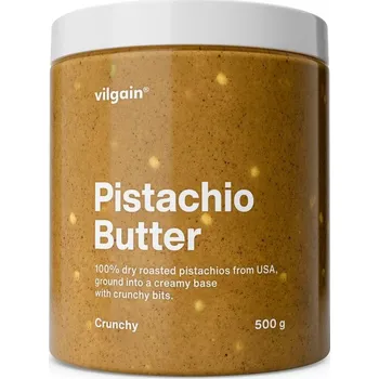 Vilgain 100% Pistáciové máslo – křupavé 500 g