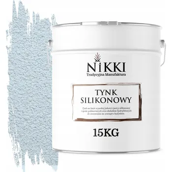 Fasádní barva SILIKONOVÁ OMÍTKA FASÁDNÍ BÍLÁ MODRÁ F111 15KG ZRNO 1.0mm