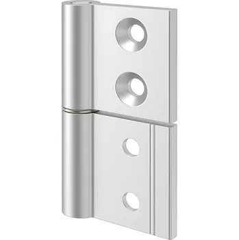 Stavební profil Alusic Hliníkový závěs 81x45, protilehlý, pro profily 30/30