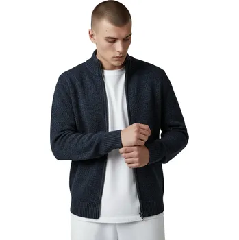 Pánská mikina Baty Pánská zateplená rozepínací mikina IVAN Barva: Modrá, Velikost: 3XL