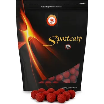 Boilies Sportcarp boilies Jahoda Varianta: ø 18 mm 800 g