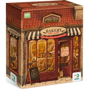 Puzzle DODO Obchůdky Pekárna 300 dílků