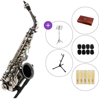 Saxofon Latone LAS 600 Black Majesty SET Alto saxofon