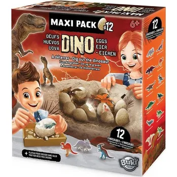 Figurka Buki France DinoEggs MaxiPack 12 ks