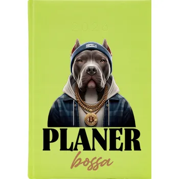 Diář Knižní kalendář 2026 A5 FunnyCase vícebarevný