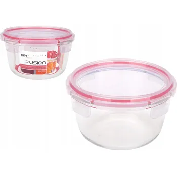 Dóza na potraviny Tepelně odolná nádoba na potraviny FUSION s víkem, kulatý 800 ml