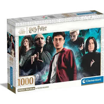 Puzzle Puzzle Harry Potter 1000 dílků vázaná Clementoni DN00464609