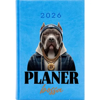 Diář Knižní kalendář 2026 A5 FunnyCase vícebarevný